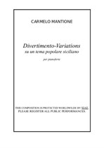Divertimento-variations su un tema popolare siciliano