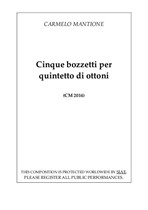 Cinque bozzetti per quintetto di ottoni